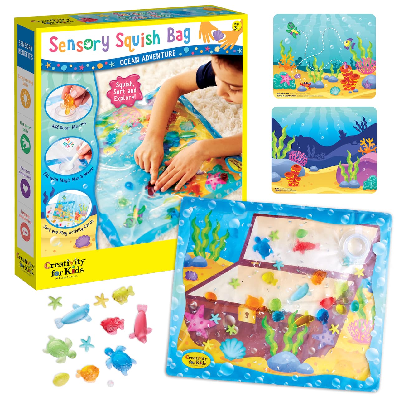 Creativity for Kids&#xAE; Ocean Adventure Sensory Squish Bag